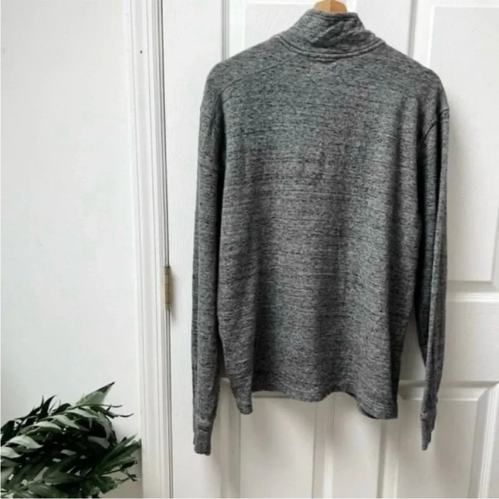 J. Crew Double-knit Half-zip Pullover in Gray